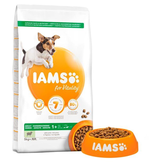 IAMS for Vitality Adult Dog Food Small/Medium Breed With Lamb 5Kg 5kg