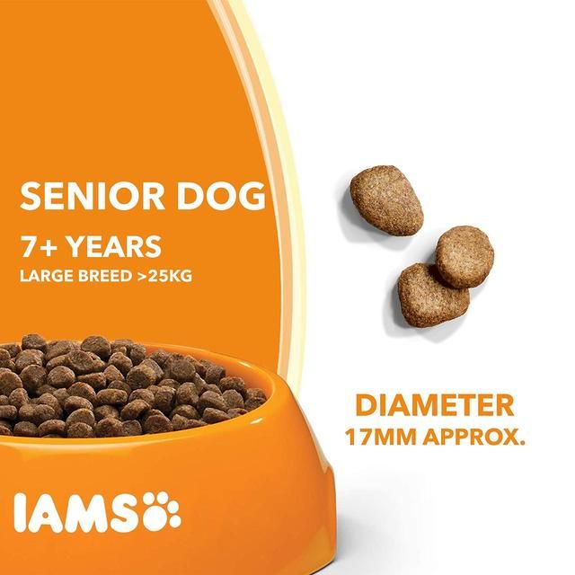 IAMS for Vitality Senior Dog Food Large Breed with Fresh Chicken 12kg