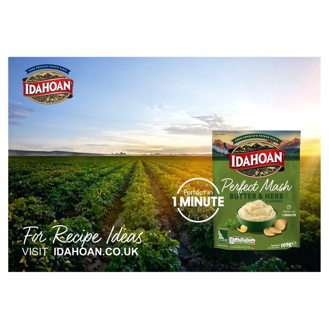 Idahoan Butter & Herb Mash    109g