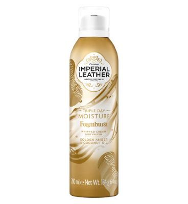 Imperial Leather Foamburst Ultimate Moisture Golden Amber & Coconut Oil 200ml