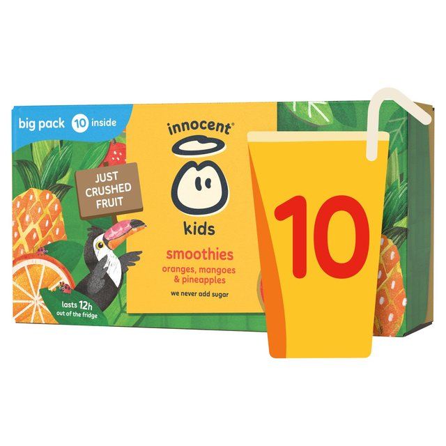 Innocent Kids Smoothie Oranges Mangoes & Pineapples Big Pack 10 x 150ml