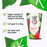 Innocent Kids Super Smoothie Strawberry Kiwi & Apple 4 x 150ml