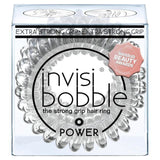 Invisibobble Strong Hold Clear Hair Ties 3 per pack