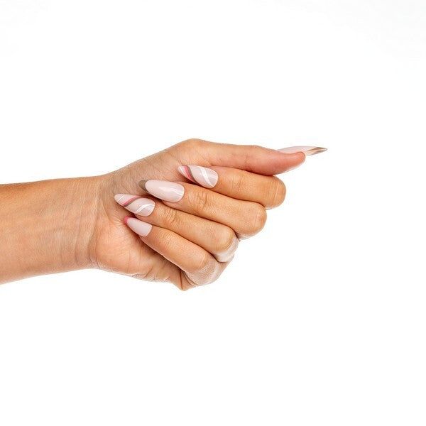 Invogue Coco Blush Almond Nails (24 Pieces)