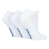 IOMI 3 Pairs Cushioned Trainer Diabetic Socks 4-8 UK White / 3EA