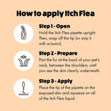 Itch Flea Cat Spot-On Flea & Tick treatment (1kg+)