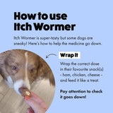 Itch Wormer Tablets For XL Dogs (20kg+) 2 per pack