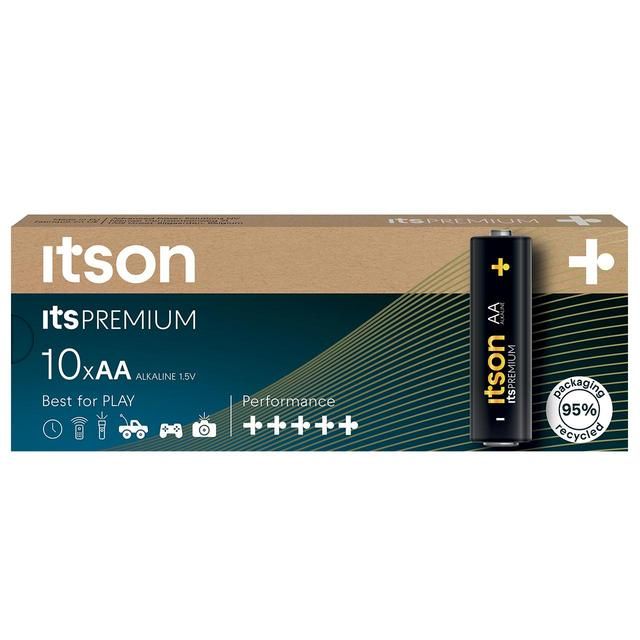 itson Itspremium 10 AA Alkaline Battery   10 per pack