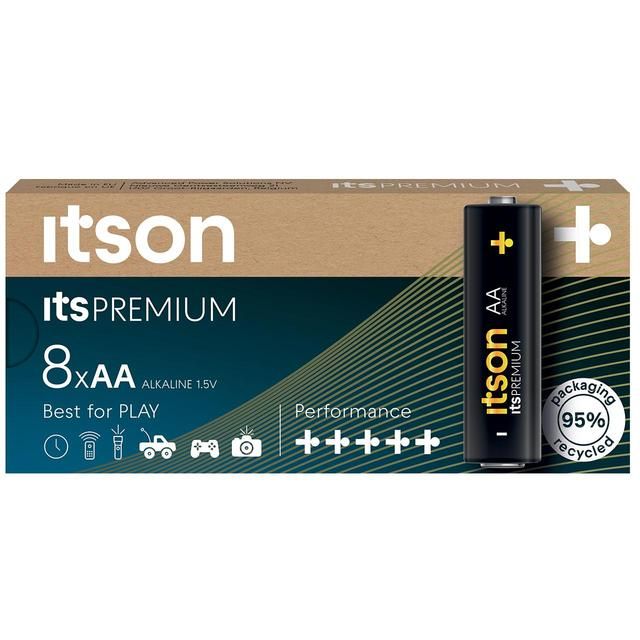 itson Itspremium 8 AA Alkaline Battery 8 per pack