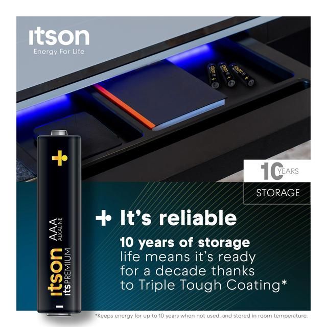 itson Itspremium 8 AAA Alkaline Battery 8 per pack