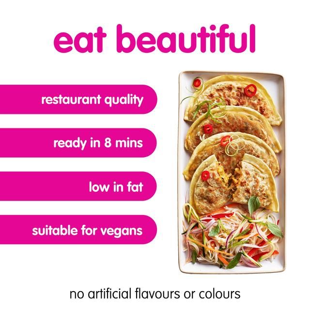 itsu greens & chilli stuffed pancakes 350g