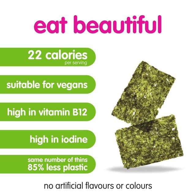 Itsu Wasabi Seaweed Thins Multipack 4 per pack