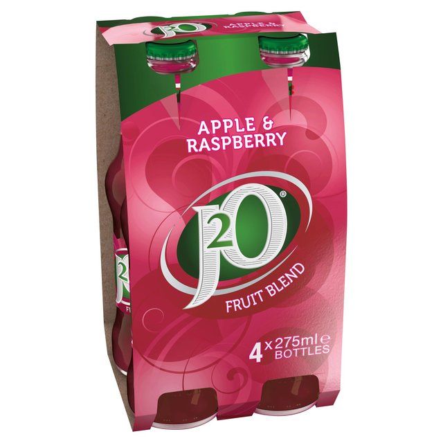 J2O Apple & Raspberry 4 x 275ml