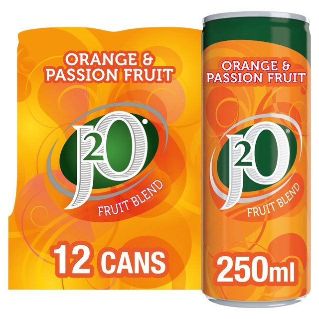J2O Orange & Passionfruit 12 x 250ml