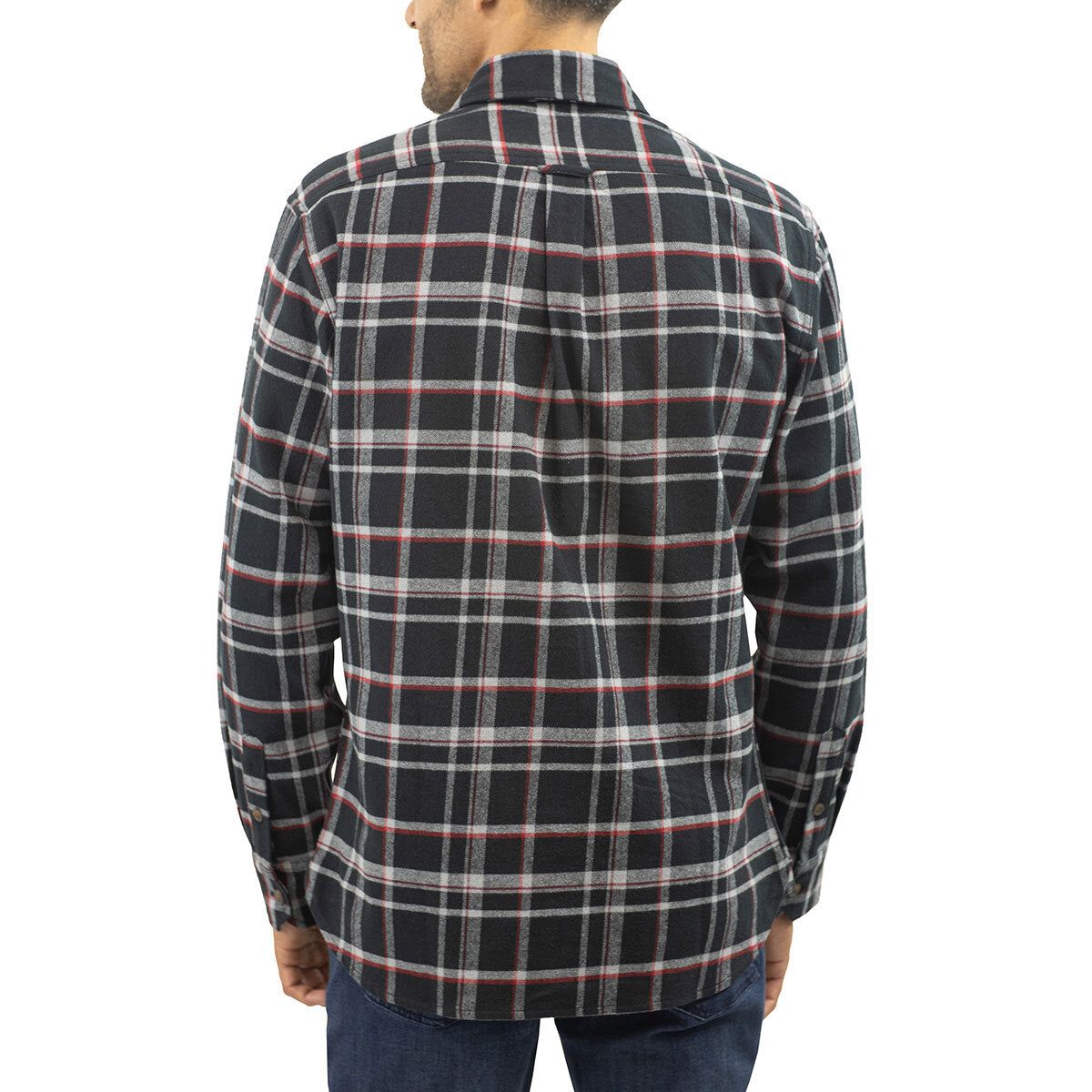 Jachs Mens Flannel Shirt & Thermal 2 Pack