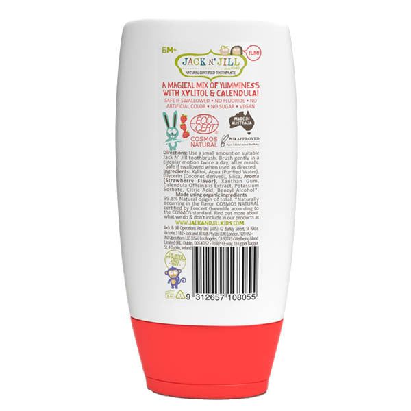 Jack N' Jill Natural Certified Kids Toothpaste Mega Berry