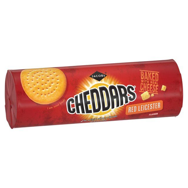 Jacob's Cheddars Red Leicester Flavour Cheese Biscuits 150g