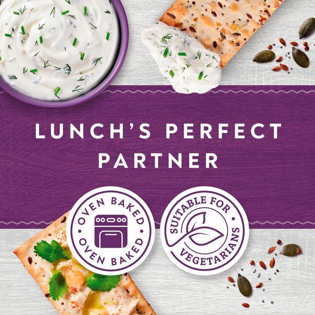 Jacob's Flatbreads Mixed Seed Crackers 150g