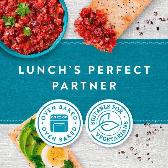 Jacob's Flatbreads Salt & Black Pepper Crackers 150 per pack