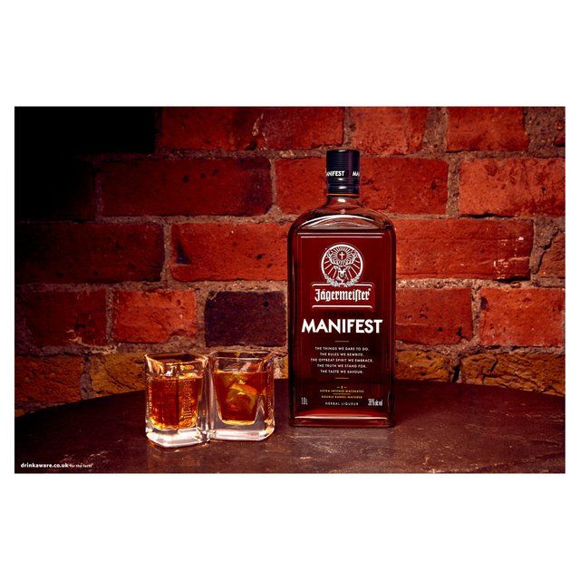 Jagermeister Manifest Premium Oak Aged Herbal Liqueur 1L