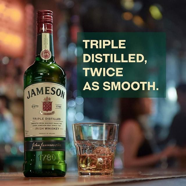 Jameson Triple Distilled Blended Irish Whiskey   1L
