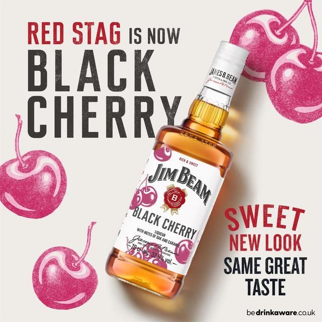 Jim Beam Black Cherry Kentucky Bourbon Whiskey   70cl