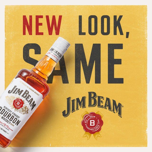 Jim Beam Kentucky Straight Bourbon Whiskey 70cl