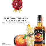 Jim Beam Peach Kentucky Bourbon Whiskey 70cl