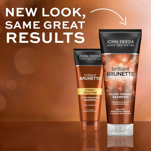 John Frieda Colour Protecting Moisturising Shampoo Brilliant Brunette 250ml