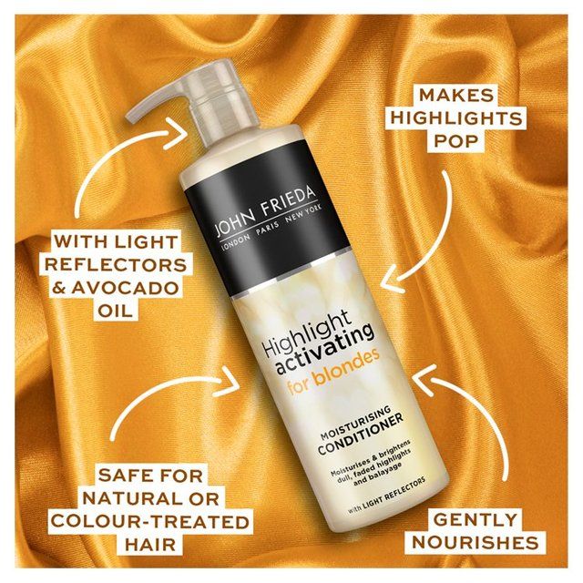John Frieda Highlight Activating Moisturising Conditioner Sheer Blonde 500ml