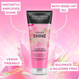 John Frieda Vibrant Shine Weightless Colour Shine Conditioner 250ml