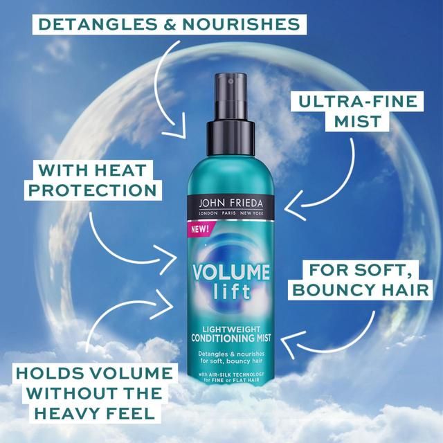 John Frieda Volume Lift Lightweight Conditioning Mist Spray 200ml
