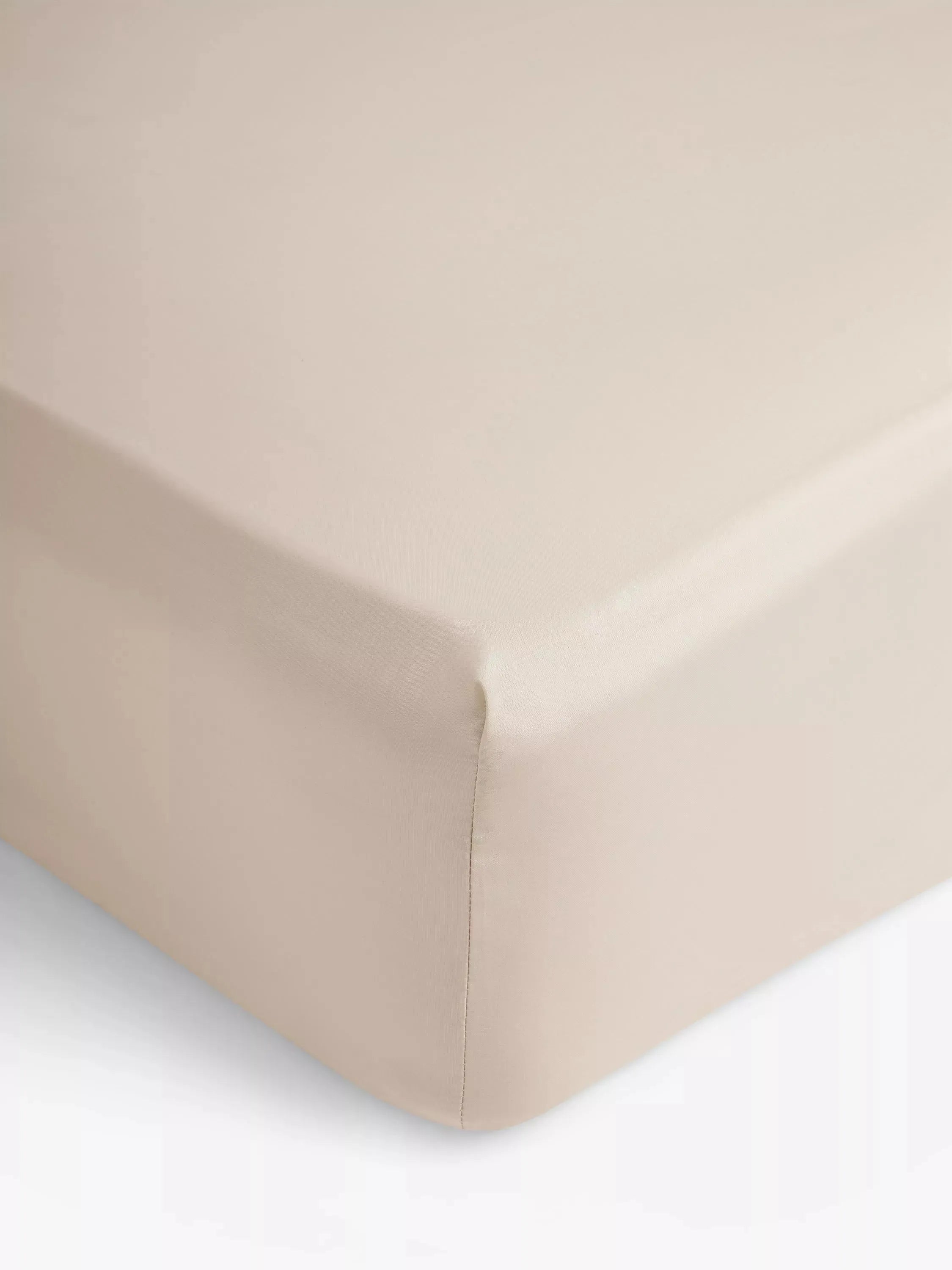 John Lewis Easy Care Organic Cotton 200 Thread Count Fitted Sheets