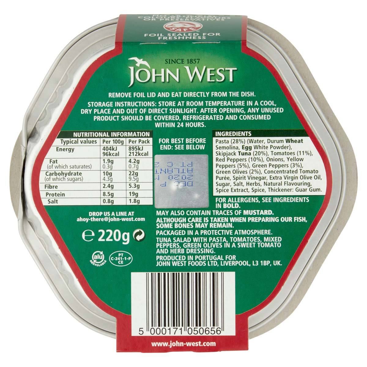 John West Lunch On The Go, 6 x 220g
