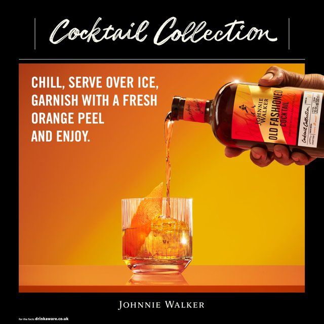 Johnnie Walker Old Fashioned Cocktail 50cl