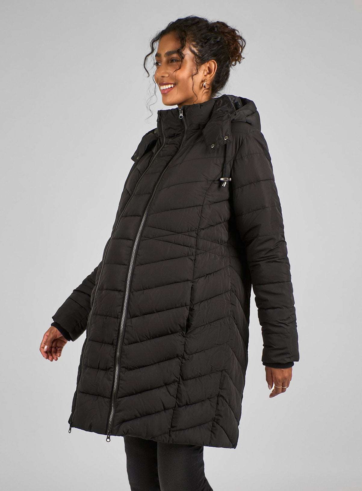 JOJO MAMAN BÉBÉ Longer 2 In 1 Maternity Puffer Coat 14