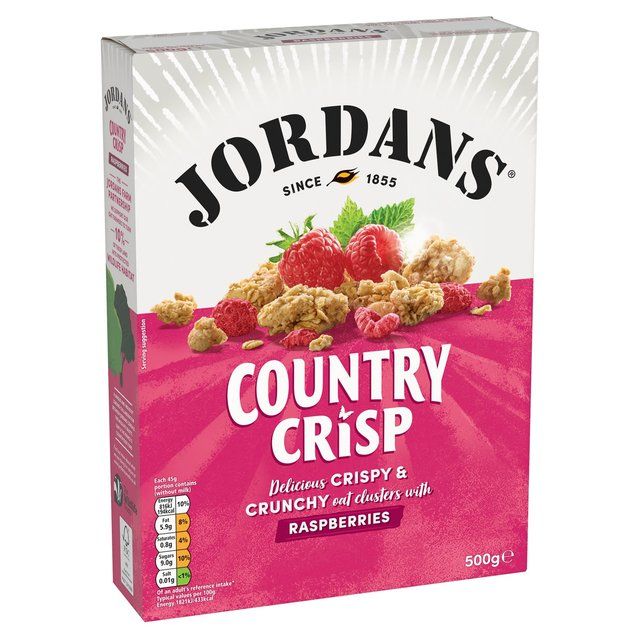 Jordans Country Crisp Raspberry Breakfast Cereal 500g