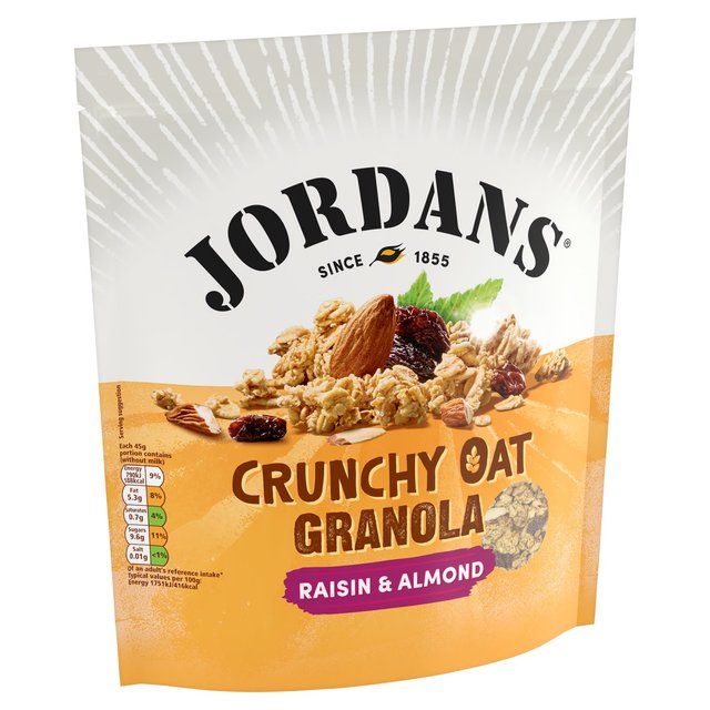 Jordans Crunchy Oat Raisin & Almond Granola Breakfast Cereal 750g