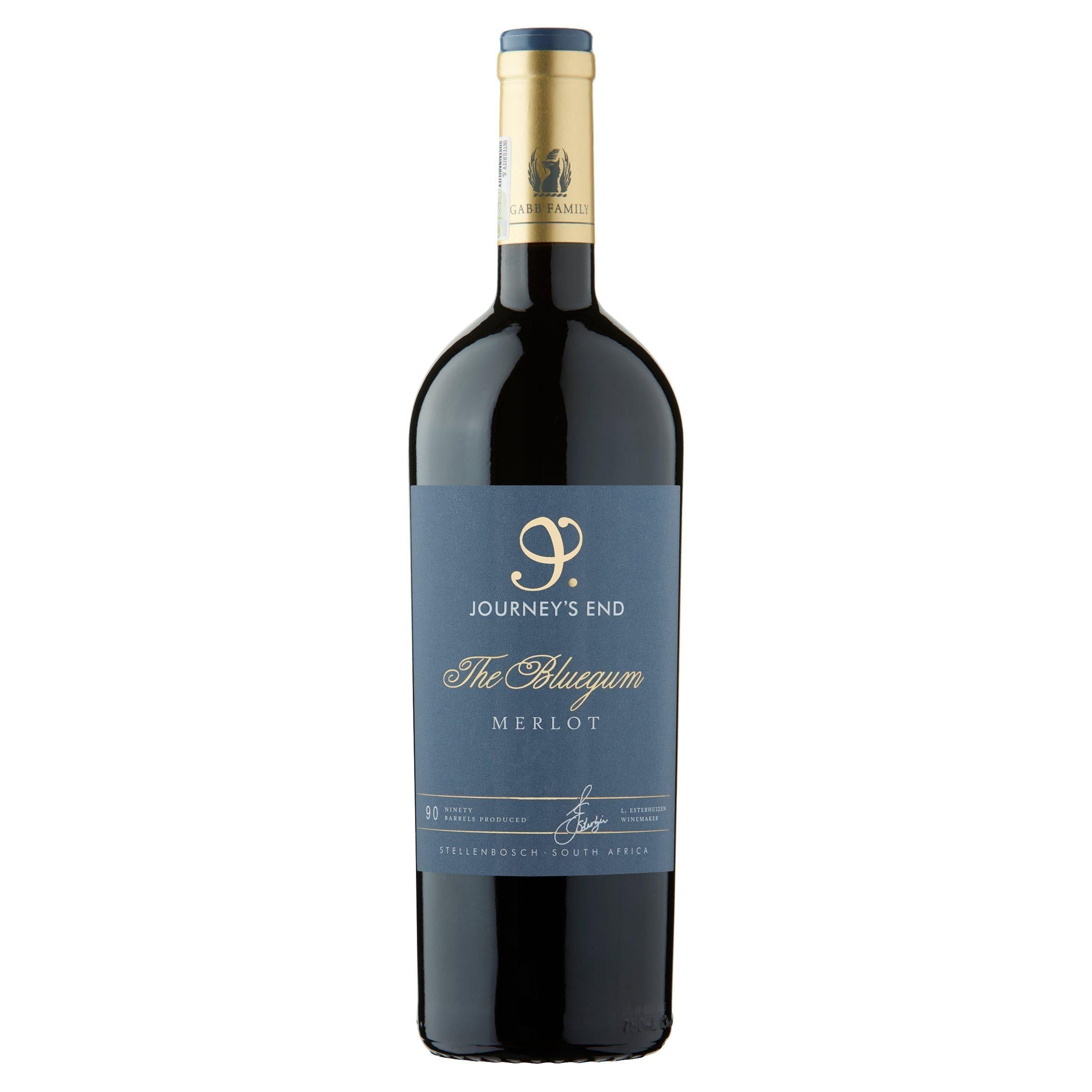 Journeys End Bluegum Merlot 75cl
