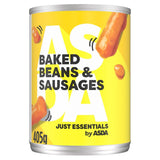 JUST ESSENTIALS by ASDA Baked Beans & Sausages