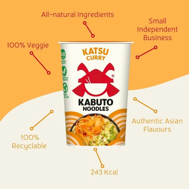 Kabuto Noodles Katsu Curry 65g