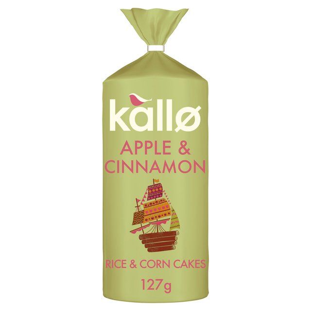 Kallo Apple & Cinnamon Rice Cake   127g