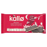 Kallo Organic Dark Chocolate Rice Cake Thins 90g