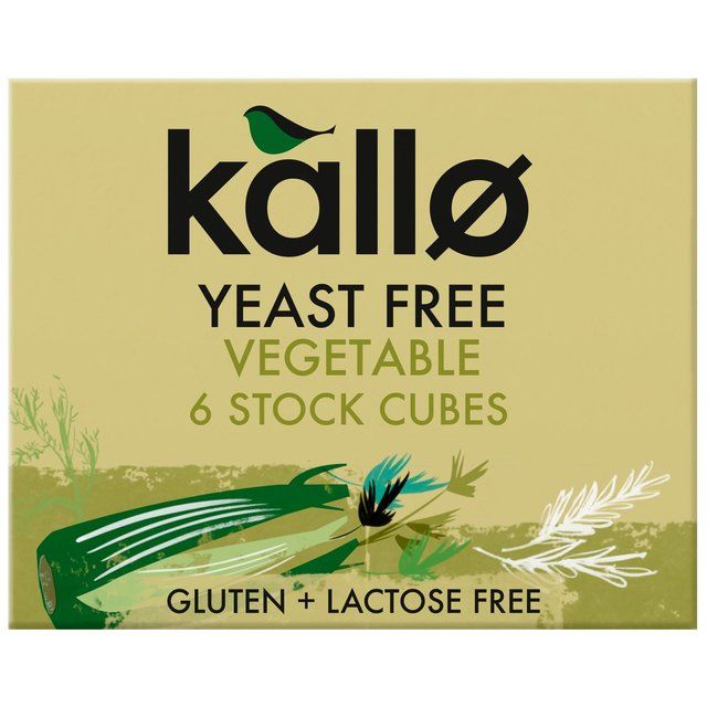 Kallo Yeast Free Vegetable Stock Cubes 6 x 11g