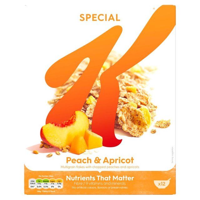 Kellogg's Special K Peach & Apricot Breakfast Cereal 360g