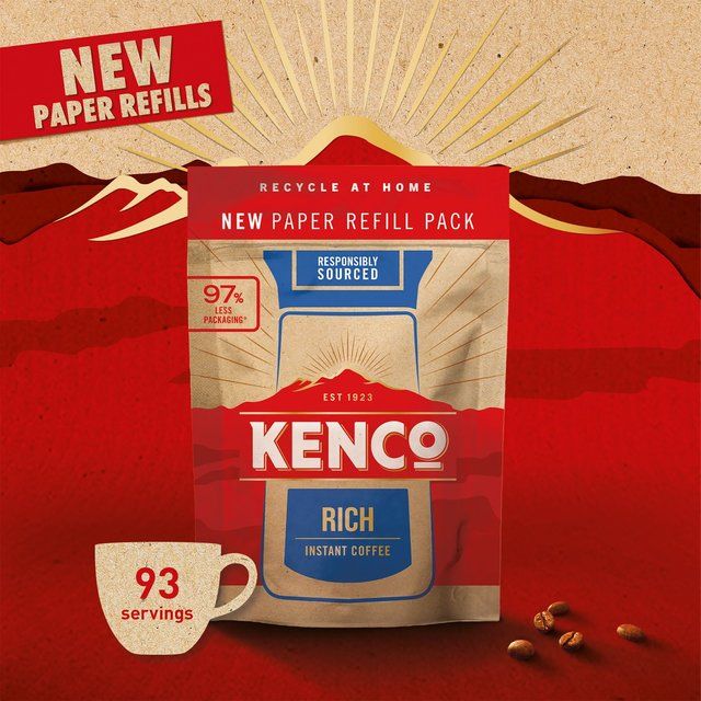 Kenco Rich Instant Coffee Paper Refill 150 per pack