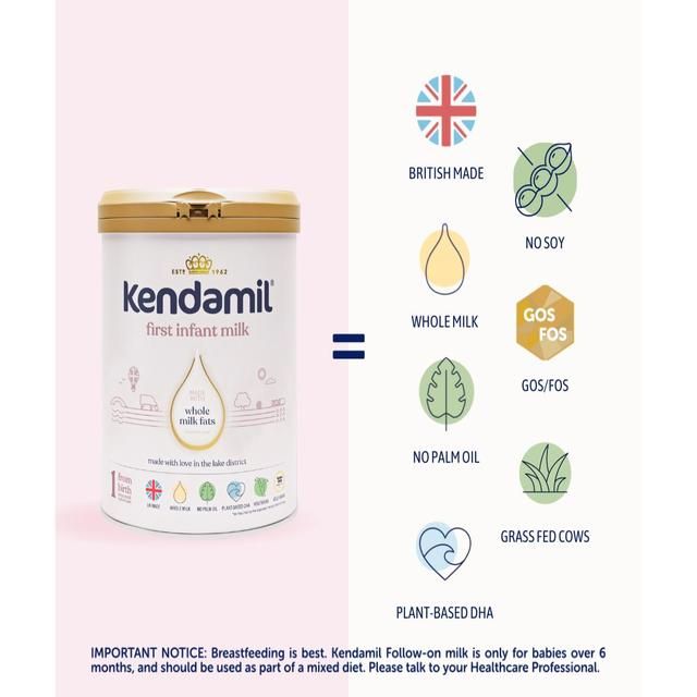 Kendamil First Infant Milk Stage 1 (0-6 Months) 800g