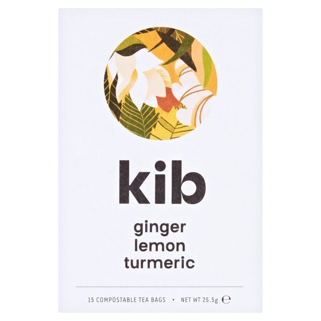 Kib Ginger Lemon Turmeric Herbal Tea 15 per pack