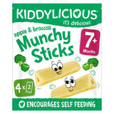 Kiddylicious Munchy Sticks Apple & Broccoli 4 x 4g