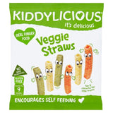 Kiddylicious Veggie Straws Baby Snacks 12g
